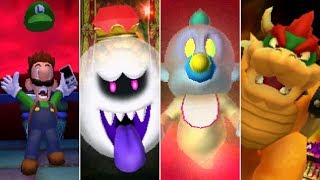 Luigis Mansion 3DS  All Bosses [upl. by Aihsaei]