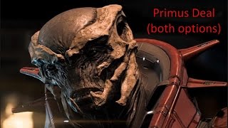 Mass Effect Andromeda  The Primus Deal both options [upl. by Siana983]