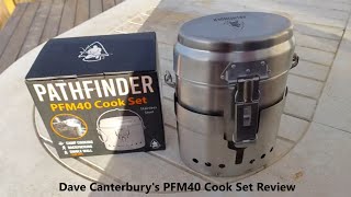 Dave Canterburys PFM40 Swedish Mess Kit Reproduction FIRST BURN amp REVIEW [upl. by Stilla]