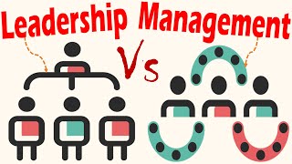 Differences between Leadership and Management [upl. by Llenyt]