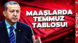 Emekli ve Memur Maaşında Yeni Tablo Erdoğanın Müjdesi Temmuzda Maaşlar Ne Olacak [upl. by Prentice]