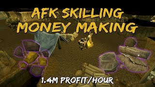 AFK Money Making after Gem Rock Nerf Runescape 3 [upl. by Ynoep74]