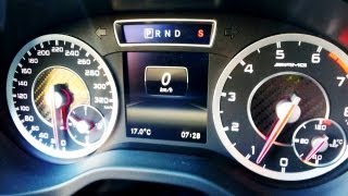 Mercedes A45 AMG 60200 Acceleration Sound [upl. by Anileve]