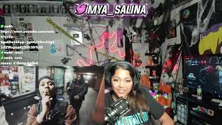 Mya Salina REACTS to Dthang  quotType Naquot  Official Music Video [upl. by Gnilhsa]