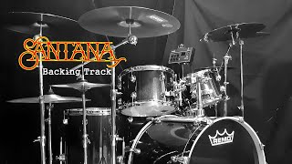 Santana Style Backing Track Evil Wayssantana latinrhythms [upl. by Sayer]