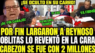 POR FIN LO BOTARON REYNOSO NO VA MÁS Y PHILIP FILTRA COMO OBLITAS LARGÓ A CABEZ0N FRENTE A TODITOS [upl. by Asille428]