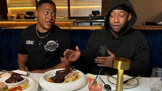 Trying Ty Dolla igns Favorite Jamaican Restaurant in LA [upl. by Heyer108]