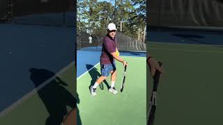 Forehand tennis technique [upl. by Ilzel]