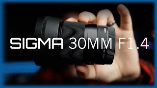 Sigma 30mm F14 DC DN C Review  A Must Have APSC Lens 2021 [upl. by Enelyahs158]