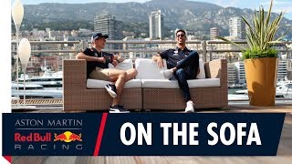 On the Sofa Monaco Special  Daniel Ricciardo and Max Verstappen talk F1 [upl. by Sorkin540]