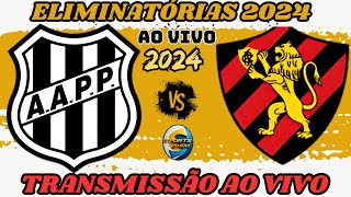 PONTE PETRA X SPORT  AOVIVO CAMPEONATO BRASILEIRO SÉRIE B  AO VIVO [upl. by Julis]