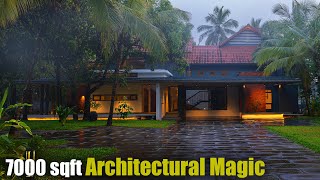 7000 sqft Architectural കൺസെപ്റ്കളുടെ ഭണ്ടാരമായ ഒരു സ്വപ്ന വീട് [upl. by Elocyn]