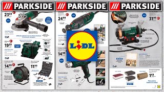 ARRIVAGE LIDL BRICOLAGE PARKSIDE  2 JANVIER 2023 [upl. by Goff]