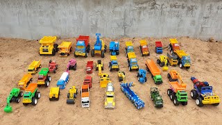 Cars Toys Playing for Kids  Construction Excavator Dump Loader Excavator for Children  Kid Cars [upl. by Blight162]