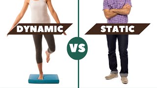 Dynamic VS Static Stretching [upl. by Eeclehc]