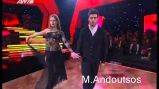 Dancing With The Stars GREECE Martakis FANTASTIC TANGO [upl. by Yoshio]