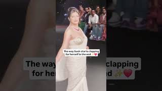 sushmita sen ramp walk in heavy saree।bollywoodsareesushmitasenfashionrampwalktrendingnew [upl. by Enimaj331]