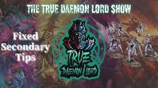 Chaos Daemon Gameplay Playing fixed Secondaries with Daemons Leviathan [upl. by Eiramanna677]