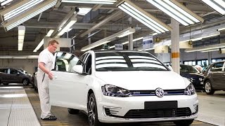 VW Golf GTE  Volkswagen plant Wolfsburg [upl. by Meier]