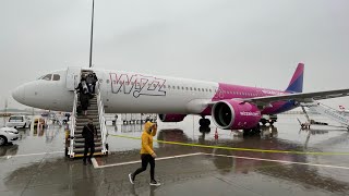 TRIP REPORT  WIZZ AIR  A321NEO  TEL AVIVBUDAPEST  ECONOMY  HD [upl. by Yhprum]