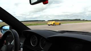 50300 Kmh Lamborghini Gallardo Vs BMW M5 E60 [upl. by Aurelius]