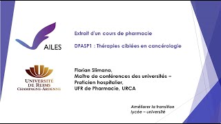 Extrait dun cours de première année de pharmacie  thérapies ciblées en cancérologie [upl. by Ocramed]