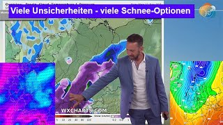 Viele Unsicherheiten  viele Schneeoptionen ab in einer Woche Wettervorhersage 1119112024 [upl. by Ahsiemaj]