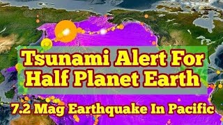 Volcano Eruption amp Earthquake In Kamchatka Peninsula Russia 72 Mag Shiveluch Ash Eruption [upl. by Vidovic404]