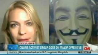 Anonymous Live On CNN [upl. by Adnyc185]