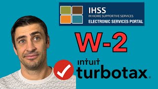 How To Enter Non Taxable IHSS W2 In TurboTax [upl. by Pol]