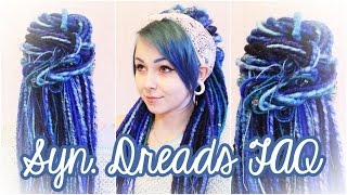 ♥ Synthetische Dreads  FAQ ♥ [upl. by Nahgem]