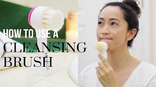 How To Use a Facial Pore Cleansing Brush ft Memeboxs Im Brush  LookMazing [upl. by Hanauq149]