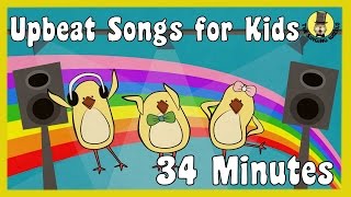 Upbeat Kids Songs  Childrens Song Collection  The Singing Walrus [upl. by Lesh]