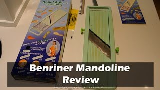 Review of Benriner Mandoline Slicer [upl. by Ulrikaumeko820]