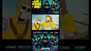 quotAir Force Onequot  Rap Boombap ft Los Simpson  Barras Duras 2024 [upl. by Luamaj864]