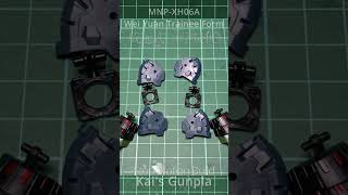 StopMotion Build Part 5 Arms 摩托核 Motor Nuclear 威远式·学员机 Wei Yuan Trainee Form gunpla stopmotion [upl. by Lamek589]