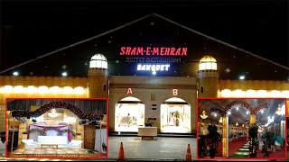 ShameMehran Banquet  Banquet hall in Karachi  ShameMehran Buffet  Shadi Hall  vlogs [upl. by Araihc]