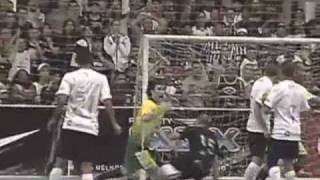 Corinthians 1 x 1 Marechal Rondon  Gambazada Eliminada da Liga Futsal 2010 centenada [upl. by Koerlin397]