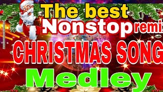 THE BEST CHRISTMAS SONG MEDLEY NONSTOP REMIXchristmasmusicremix  erzaFernandez vlog [upl. by Lambard118]