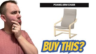 Ikea Poang Arm Chair Review  Best Arm Chair On Amazon [upl. by Htebazileyram]