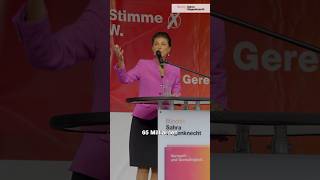 Ein faires Rentensystem gegen Altersarmut wagenknecht bsw rente Brandenburg wahlen [upl. by Inava]