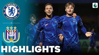 Chelsea vs Anderlecht  Highlights  U21 Premier League International Cup 01102024 [upl. by Adnawat]