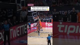 INSANE putback dunk 🤯 [upl. by Bunder]