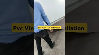 PVC Vinyl Flooring Mat installation  How to Install PVC Vinyl Flooring Roll  Flooring makeover [upl. by Bradly]