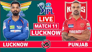 IPL 2024 Live Lucknow Super Giants v Punjab Kings Live Scores  LSG v PBKS Live Scores amp Commentary [upl. by Ludwog134]