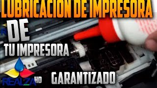 lubricacion para el mantenimiento de impresoras [upl. by Raquela]