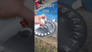 CHROME HUBCAPS redneck budget [upl. by Luben]