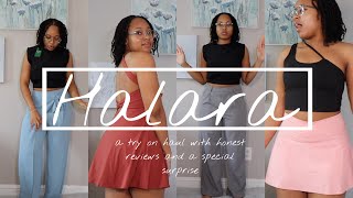 HALARA TRY ON HAUL ♡  ACTIVE WEAR  BUSINESS  CASUAL  MORE [upl. by Karrah]