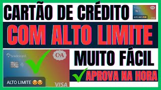 ✅NOVO CARTÃO DE CREDITO DE FÁCIL APROVAÇÃO  CARTÃO DE CREDITO FÁCIL DE APROVAR [upl. by Redienhcs]