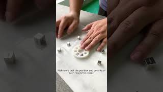 How to assemble the Halbach magnetic assembly？halbach magnetic [upl. by Breen]